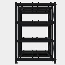 Стеллаж 4 полочный 2 ряда 1360х935х1430 R4N2R139314AT Systeme Electric