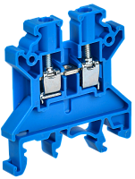 Колодка клеммная CTS 4мм2 синяя IEK YCT10-00-K07-004