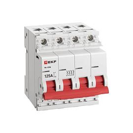 Выключатель нагрузки ВН-125N 4P 125А PROXIMA S1254125 EKF