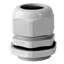 Сальник кабельный с контргайкой, IP68, PG13.5, диаметр 6 - 12мм код 52800 DKC
