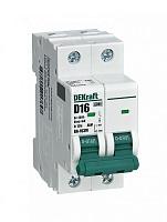 Выключатель автоматический без теплозащиты 2П С 16А 6кА ВА-103M DEKraft 12511DEK Schneider Electric