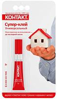 Супер-клей КОНТАКТ 3 г (блистер) артикул КМ 80-Б03