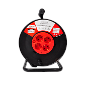 Удлинитель на катушке RG4-1650-SMART с т/з четырехмест с заземлением 16А 50м 8865 4690612010595 IN HOME