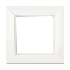 Рамка для розеток и выключателей 1 пост Ecoprofi белый EP481WW JUNG