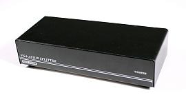 Разветвитель- 1VGA+1Стерео Аудио вх./4 VGA+4 Стерео Аудио. D-VA104 OSNOVO