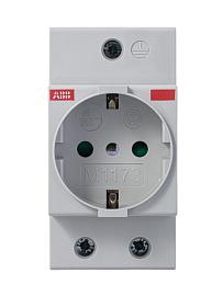 Розетка щитовая 2Р+N 16A M1173  2CSM110000R0701 ABB
