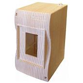 Бокс пластиковый КМПн 2/4 IP20 цвет "сосна" КМ2040-04 IP40 130х90х62 /80шт/   HEGEL