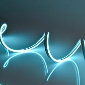 Лента светодиодная ULS-N01-2835-120LED/m-6mm-IP67-DC12V-9W/m-5M-LIGHTBLUE NEON 5м. UL-00009091 ТМ Uniel