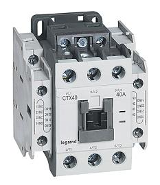 Контактор - 3-полюсный  СТХ3 40 - 40 A- 230 В~ - 2 H.0. + 2 H.3. 416136  Legrand