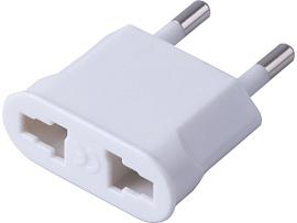 Переходник сетевой Tefal б/з 6A 250В белый ADP6-03-20 32859 STEKKER