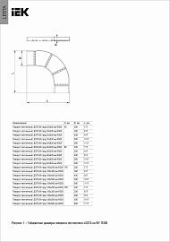 Поворот лестничный LESTA 90° 55х200мм R300 HDZ CPG04-4-90-055-200-HDZ IEK