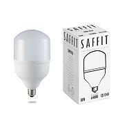 Лампа светодиодная 30Вт Е27 T100 6400К 2700Лм матовая 230В Цилиндр 55091 SAFFIT