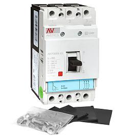 Выключатель автоматический 80А 3П трехполюсный  AV POWER-1/3  35kA TR AVERES mccb-13-80-TR-av EKF