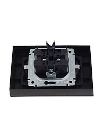 Розетка 2-м c/з бронза в сборе BRITE РС12-3-БрТБ BR-R21-16-K45-F IEK