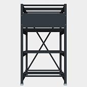 Стеллаж 4 полочный 2 ряда 800х935х1430 R4N2R809314AT Systeme Electric