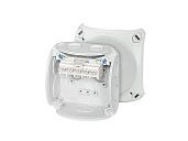 Hensel DK 0202 G - Коробка ответвительная УФ, IP 66/67, 5 пол. кл.,93х93х62 мм, сер, 7+1 ввод. РР 62000001