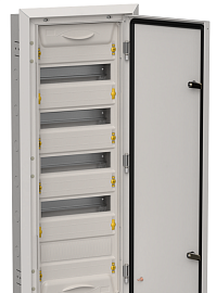 Корпус металлический ЩРв-252 (3х84) 1130х885х130мм IP31 серый (две двери)  TI5-50-V-3X084-31-7035 TITAN 5 IEK