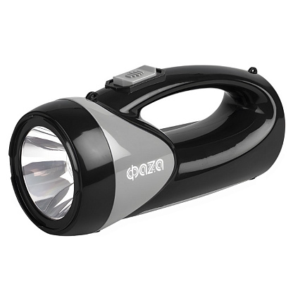 Изображение товара Фонарь светодиодный 1+12LED AccuF8-L1W/L12 аккумулятор с ЗУ 220В .5008908 ФАZА