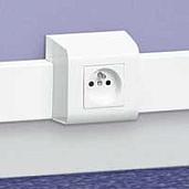 Суппорт 2 модуля Mosaic белый 030378 Legrand