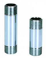Сгон латунный НР Ду15 (1/2")х100мм AQUALINK 04564