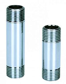 Сгон латунный НР Ду15 (1/2")х100мм AQUALINK 04564