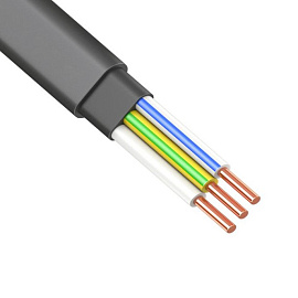 Кабель ВВГнг(A)-LS -П 3х 1,5 ок (N)-0,66 Воронежкабель (10м)