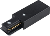 Коннектор шинопровода прямой SC-1B-TL черный серии TOP-LINE 4690612029351 IN HOME