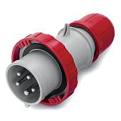 Вилка кабельная силовая с безвинтовыми клеммами IP67 16A 3P+E+N 400В DIS2181637P DKC