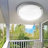 Светильник светодиодный IP65 15Вт 1425Лм 6500К D175 КРУГ ЖКХ LED (40/480) SPB-201-0-65К-015 Б0047624 ЭРА
