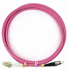 Шнур оптический duplex LC-FC 50/125 mm OM4 3м LSZH FOP-50-OM4-LC-FC-3m  9153c Cabeus