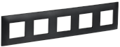 Рамка 5-местная SK-F05Bl черный SKANDY SK-M52-K02 IEK