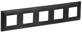Рамка 5-местная SK-F05Bl черный SKANDY SK-M52-K02 IEK