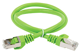 Шнур коммутационный кат. 5Е FTP LSZH 10м зеленый PC02-C5EFL-10M ITK