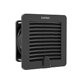 Вентилятор с фильтром RV 44/46 м3/ч 230 В 150x150 мм IP54 RAL9005 R5RV12230B DKC