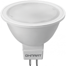 Лампа светодиодная 5 Вт OLL-MR16-5-230-3K-GU5.3 71 637 71637 ОНЛАЙТ