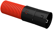 Труба гофрированная двустенная ПНД d110мм красная (50м) CTG12-110-K04-050-R IEK