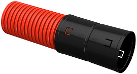Труба гофрированная двустенная ПНД d110мм красная (50м) CTG12-110-K04-050-R IEK