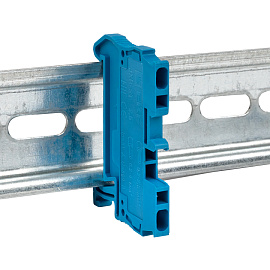 Колодка клеммная самозажимная JXB-ST-2.5 31А синяя plc-jxb-st-2.5-blue EKF