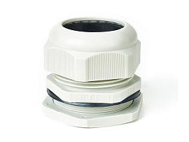 Сальник PG 48 диаметр проводника 34-44мм IP68 серый 083-01-11/083-01-011 HLT