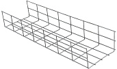 Лоток проволочный металлический 100х200 CLWG10-100-200-3 IEK