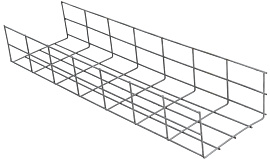 Лоток проволочный металлический 100х200 CLWG10-100-200-3 IEK
