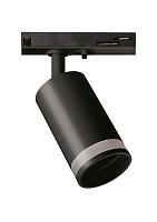 Светильник трековый PTR 28 под лампу GU10 черный 230В IP20 .5040182 Jazzway