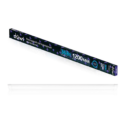 Изображение товара Светодиодный потолочный светильник Duwi 36W 6500K 2700Лм IP20 1200мм