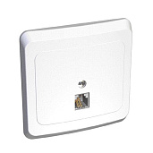 Изображение товара Розетка телефонная RJ11 ЭТЮД скрытой установки белый TELC-001B Systeme Electric