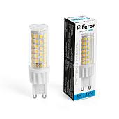 Лампа светодиодная LB-436 JCD 13Вт 1100Лм 230В G9 6400K 38154 Feron