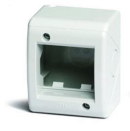 Коробка модульная VIVA настенная для электроустановочных изделий IP40 2 модуля 54640 DKC