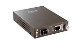 Медиаконвертер DMC-920T/B10A WDM с 1 портом 10/100Base-TX и 1 портом 100Base-FX с разъемом SC (ТХ: 1550 нм, RX: 1310 нм) для одномодового оптического кабеля (до 20 км) DL-DMC-920T/B10A D-Link
