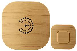 Звонок беспроводной BIONIC Bright wood  Б0018089 ЭРА