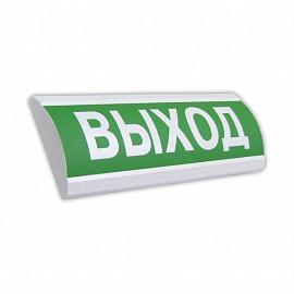 Оповещатель охранно-пожарный световой (табло) наружного исполнения ЛЮКС-24 НИ "Выход" Электротехника и Автоматика