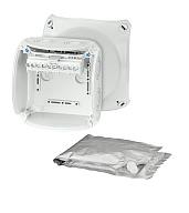 Ответвительная коробка с компаудом WP 0606 G130х130х77, 5-пол.кл.1,5-10кв.мм,(7хМ20-М32+1хLDM 25), сер. PC, УФ, IP68 Hensel
